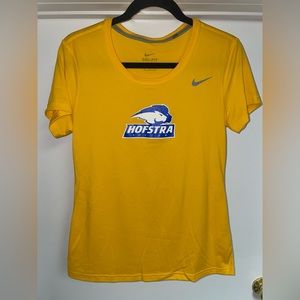 Nike Hofstra Soccer Team-Issued #24 Shirt Yellow Size Medium
